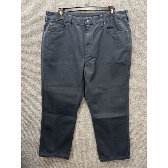 Duluth Trading Co Other - Duluth Heavyweight Fire Hose Pants Men’s 40x30 Navy Blue 5 Pocket Relaxed 86125